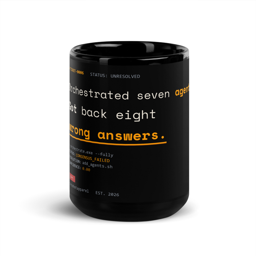 ZS Support Ticket Orchestrated Mug - Front
