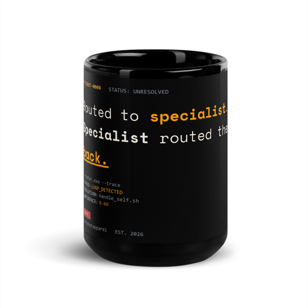 ZS Support Ticket Routed Mug - Front