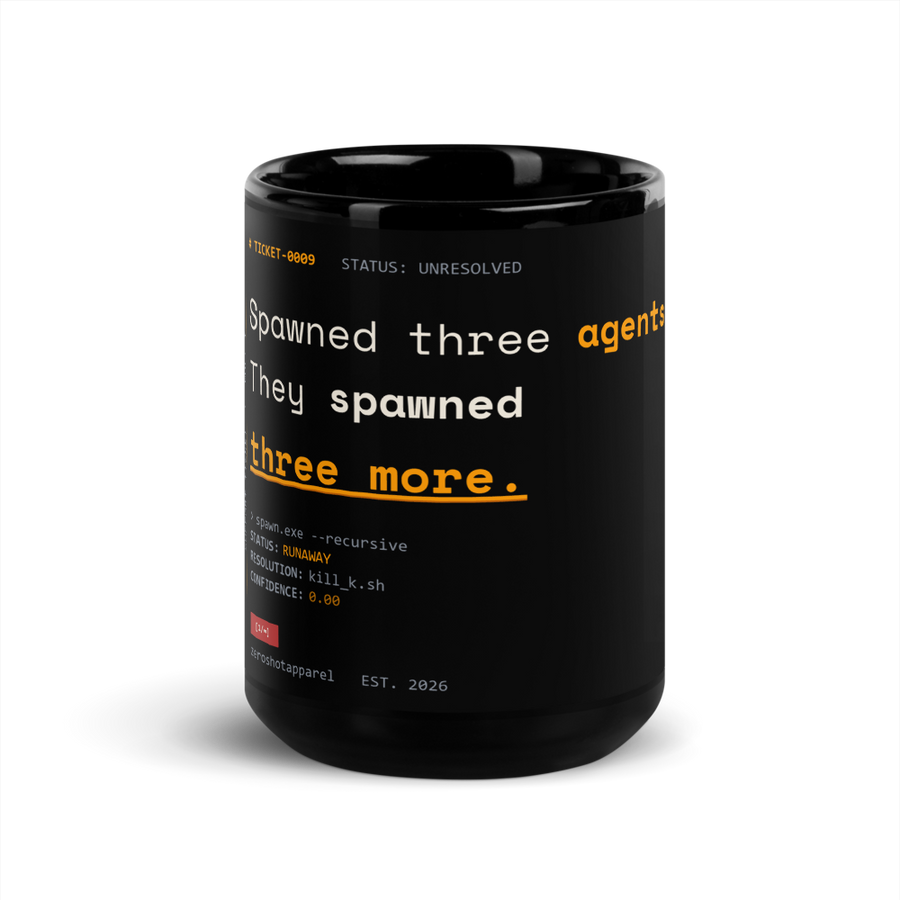 ZS Support Ticket Spawned Mug - Front