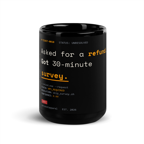 ZS Support Ticket Survey Mug - Front