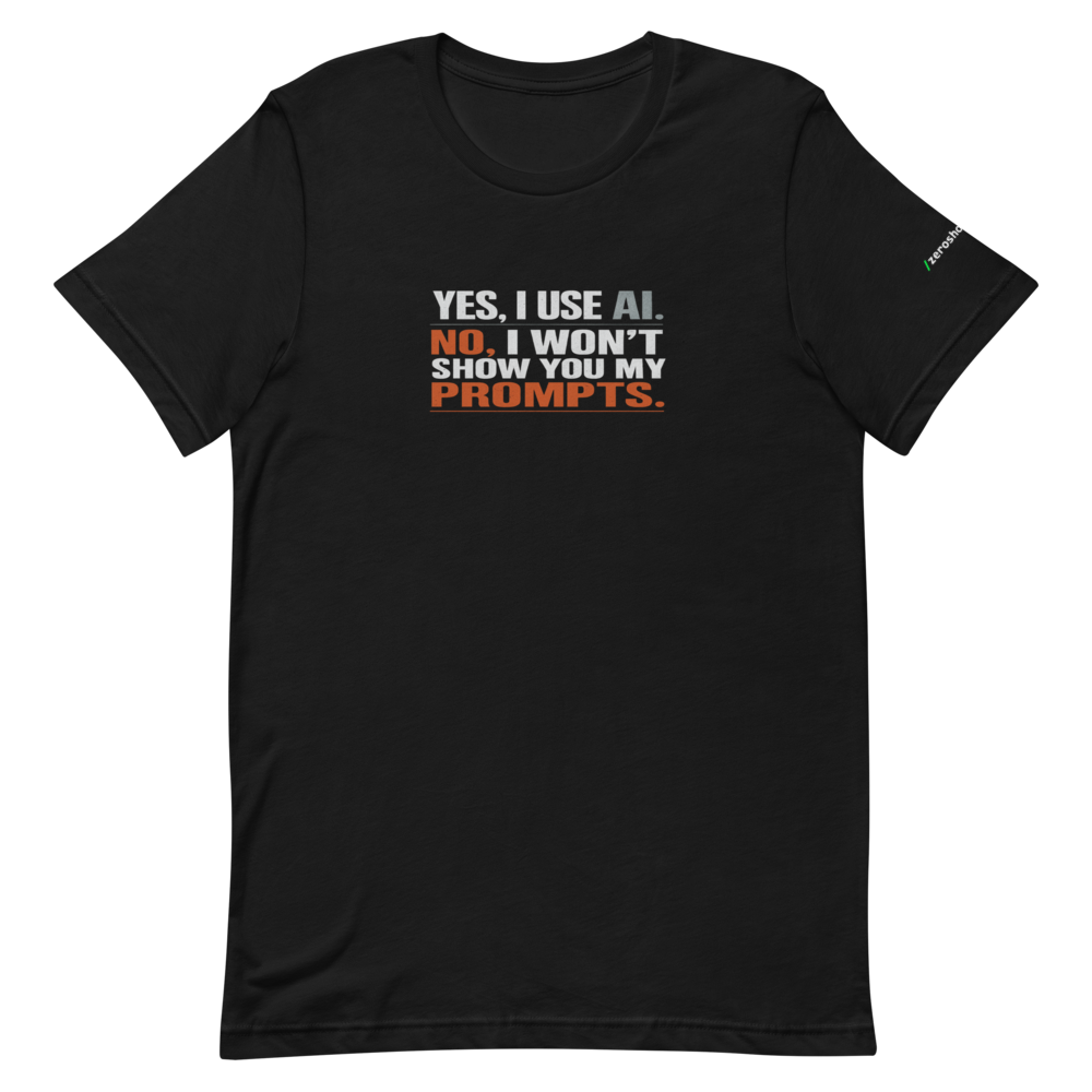 ZS — Yes I Use AI Tee