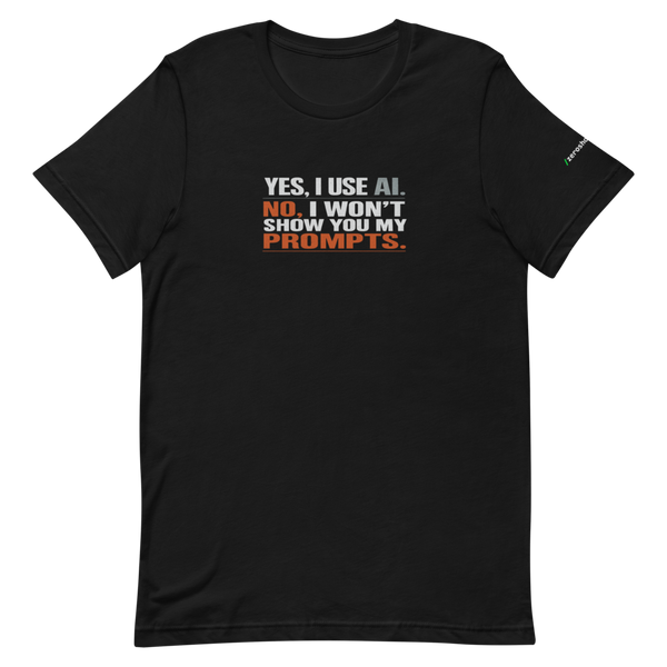 ZS — Yes I Use AI Tee