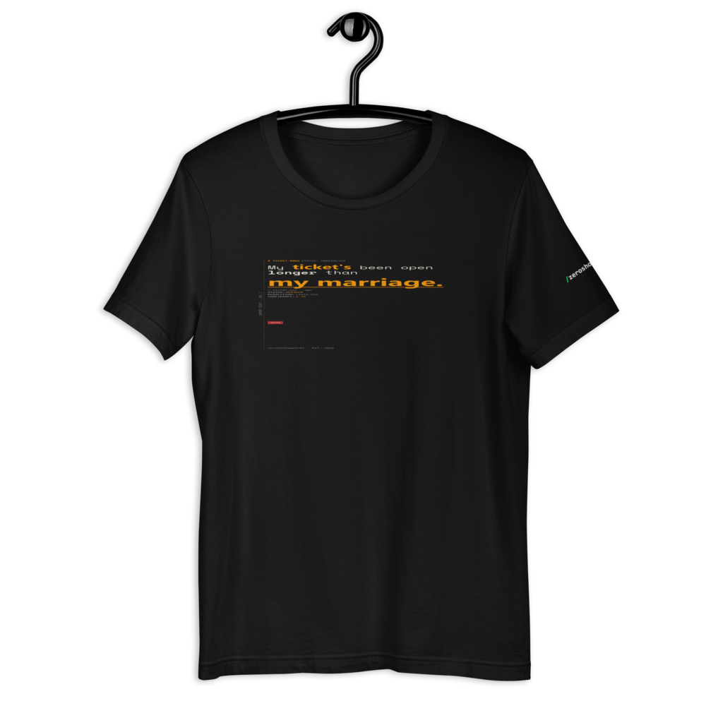 ZS — Marriage Tee