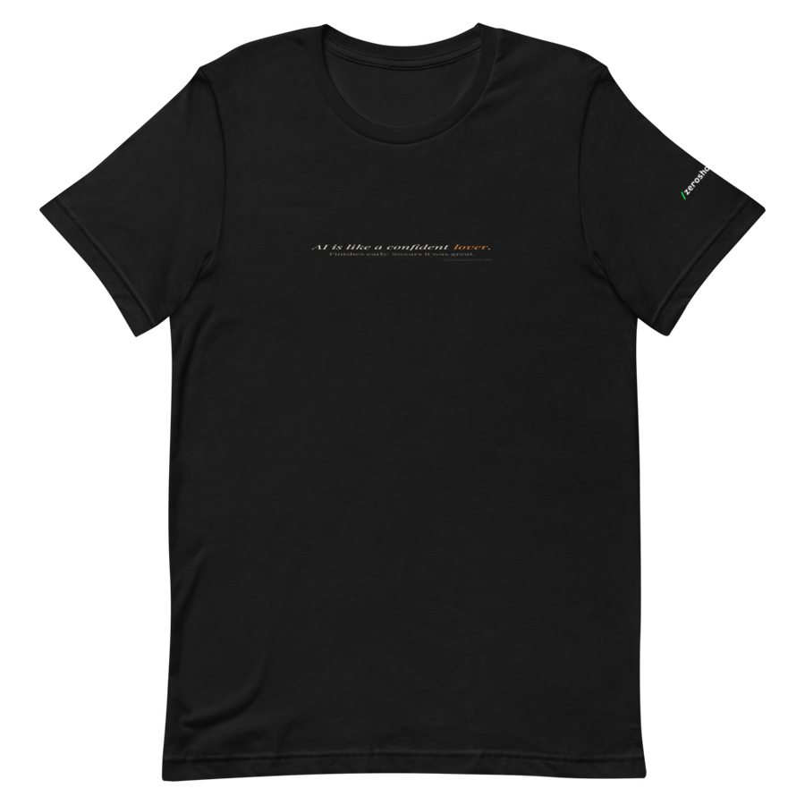 ZS -- Confident Lover Tee [analogy]