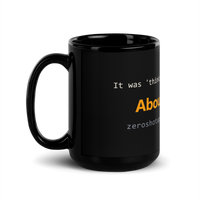thinking mug