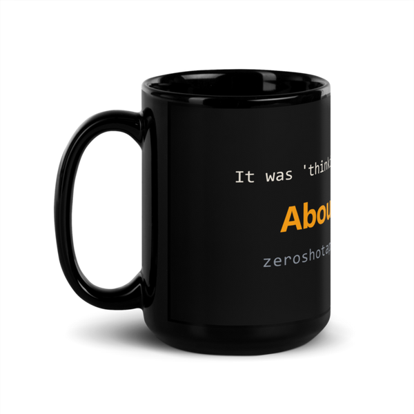 thinking mug