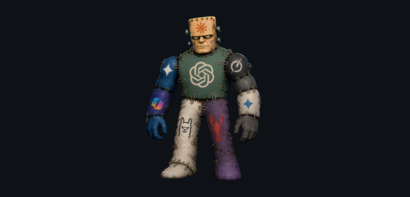 frankenstack mascot mug 3