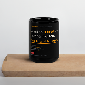ZS Support Ticket Ghosted Mug - Lifestyle
