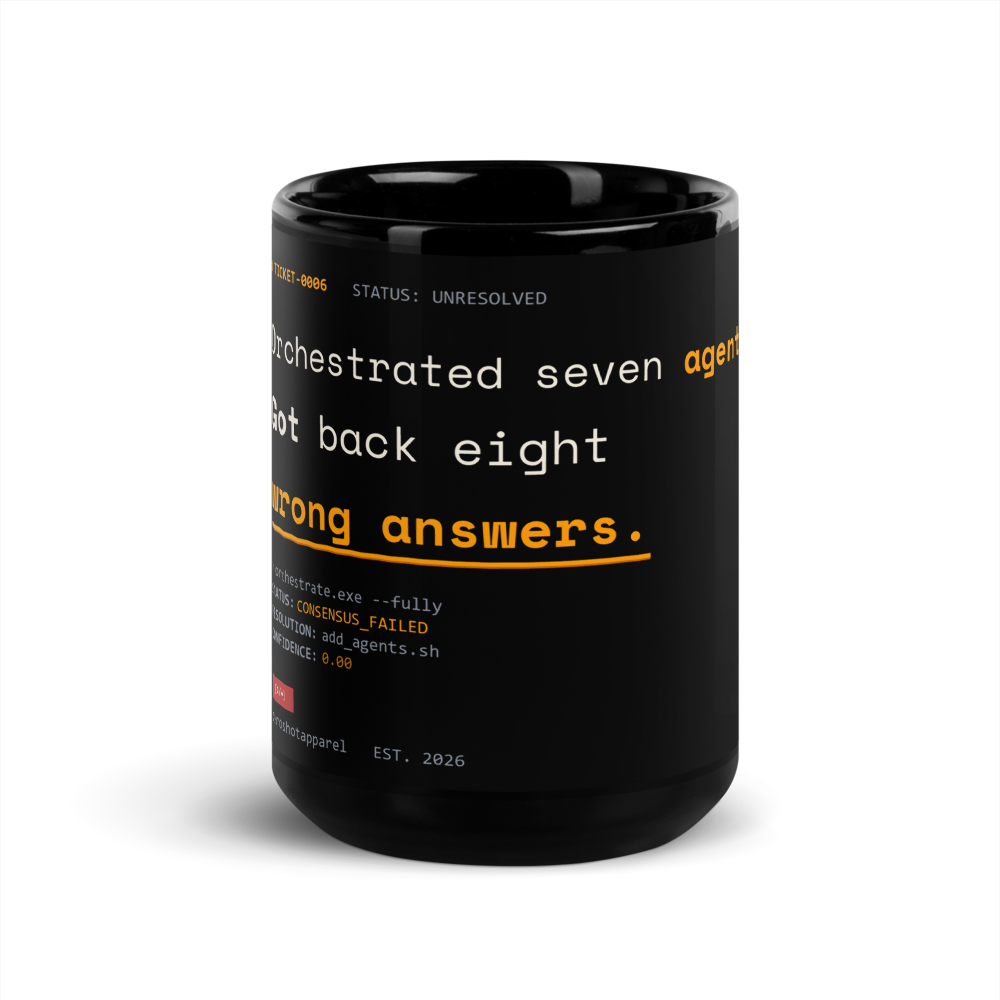 ZS Support Ticket Orchestrated Mug - Front