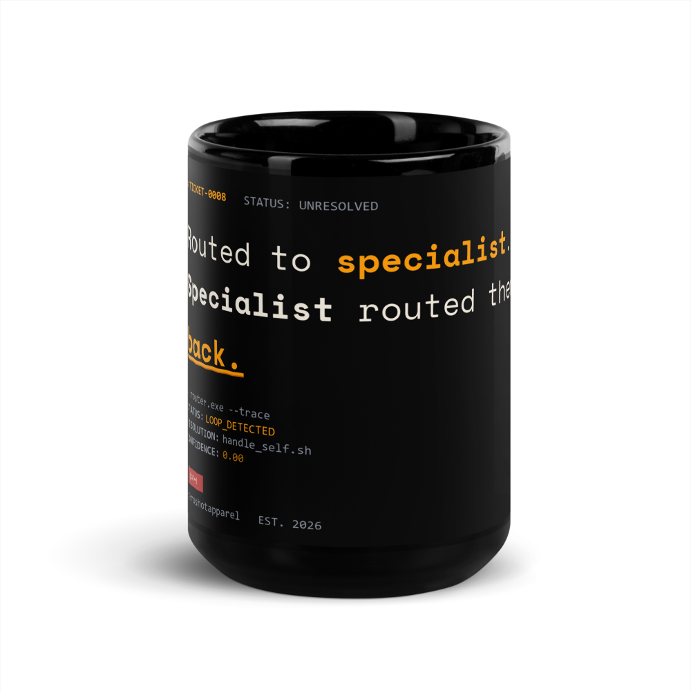 ZS Support Ticket Routed Mug - Front