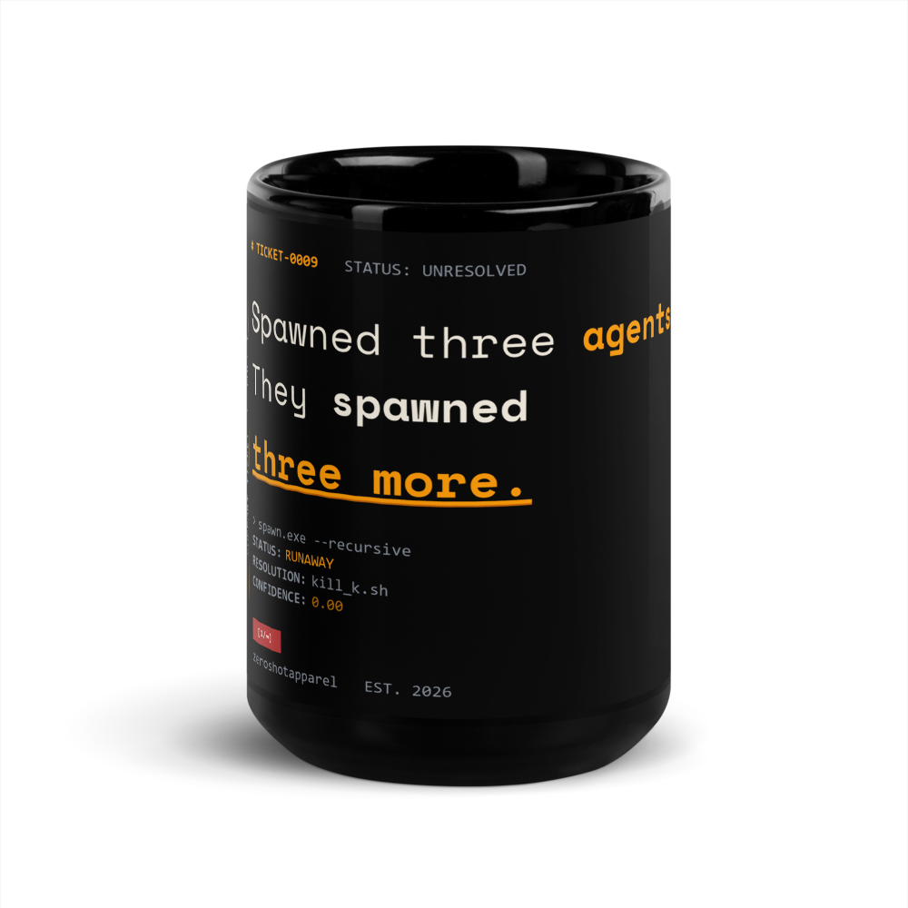 ZS Support Ticket Spawned Mug - Front