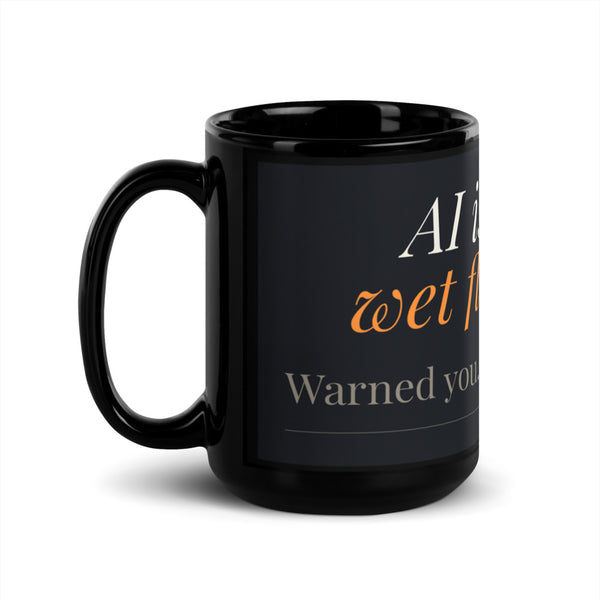 ZS -- Wet Floor Sign Mug [analogy]