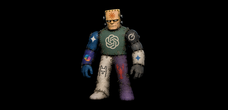 frankenstack mascot mug 2