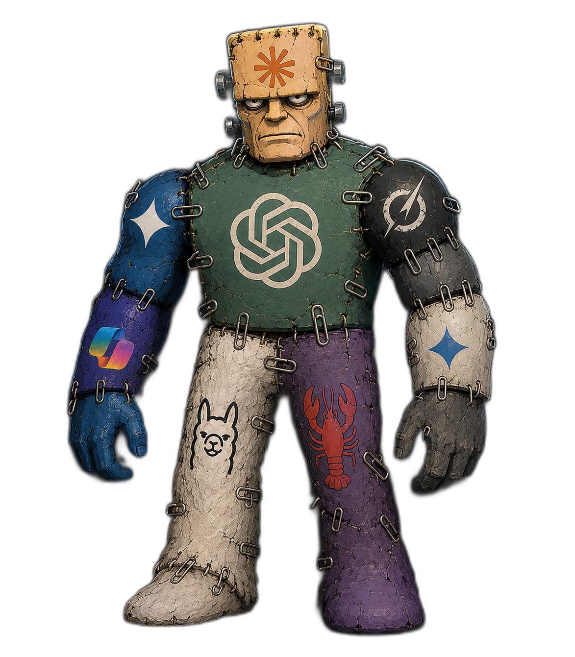 Frankenstack — ZeroShot mascot